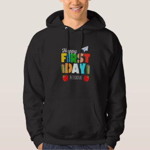 Fijne eerste dag Laten we dit doen Welkom terug na Hoodie