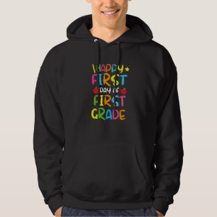 Fijne eerste dag van de 5e klas terug naar school hoodie