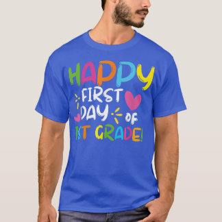 Fijne eerste dag van de eerste graad leraar terug  t-shirt