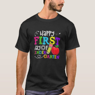 Fijne eerste dag van de kinderarts Lering Leven te T-shirt