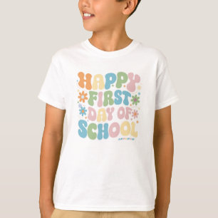 Fijne Eerste Dag van de School T-shirt