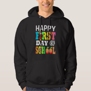 Fijne eerste dag van de schoolgaande Mannen Vrouwe Hoodie