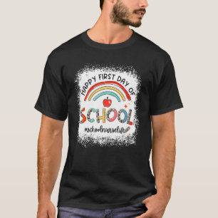 Fijne eerste dag van de schoolloopbaan t-shirt