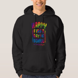 Fijne eerste dag van het schoolleven terug naar Sc Hoodie