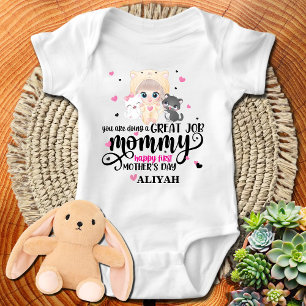 Fijne eerste Moederdag - Baby Meisje Romper