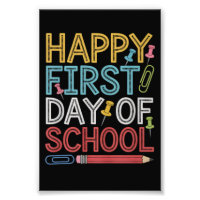 Fijne eerste schooldag Terug naar school 