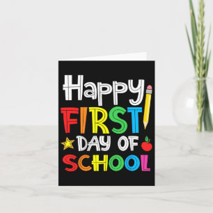 Fijne eerste schooldag Welkom Byck op school Kaart