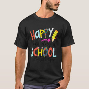 Fijne eerste schooldag Welkom terug op school T T-shirt