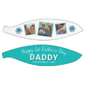 Fijne eerste vaders Dag Papa 3 Foto Flower Basketbal (Panelen)