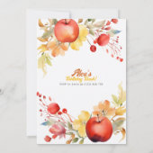 Fijne eerste verjaardag! 1e Jubileum Partij Kaart (Achterkant)