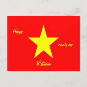 Fijne familiedag vietnam briefkaarten