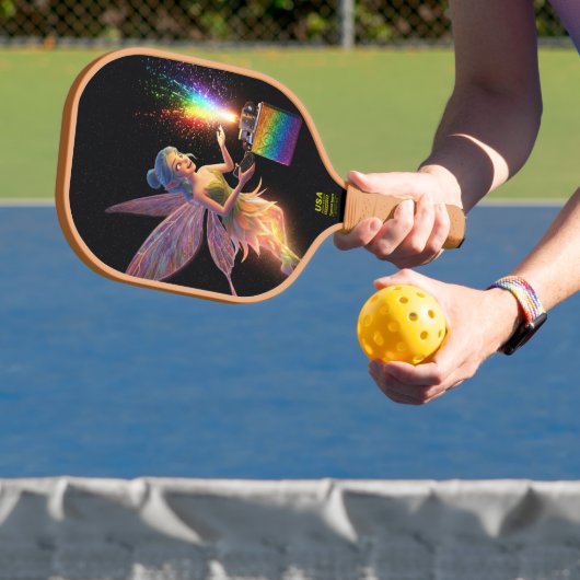 Fijne fee bruidsfeestje  pickleball paddle (Insitu)
