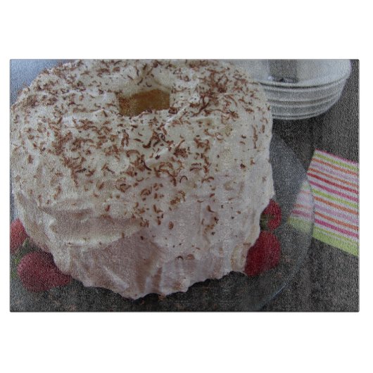 Fijne feestcake snijplank (Voorkant)