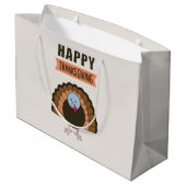 Fijne feestdag in Turkije Groot Cadeauzakje (Achterkant Gekanteld)