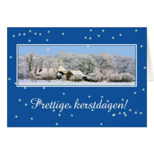 Fijne feestdag - Nederlands kerstfeest
