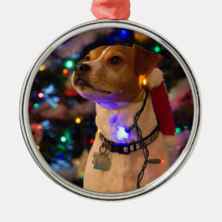Fijne feestdagen! metalen ornament