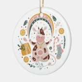 Fijne filigraan sneeuwvlok Ornament (Links)