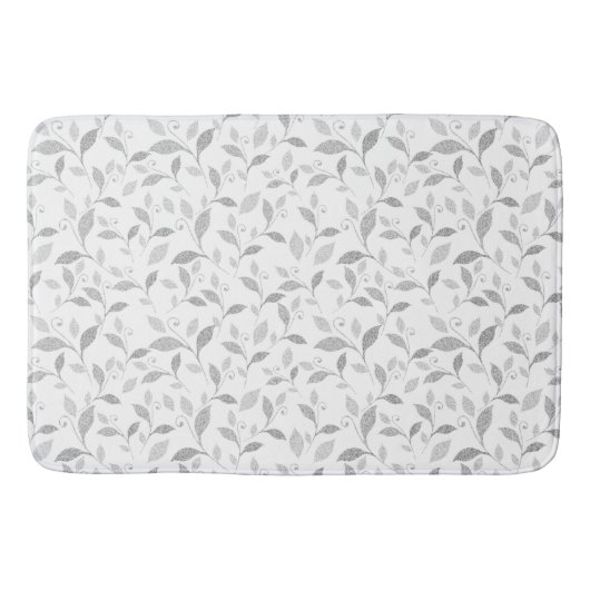 Fijne getextureerde grijze karal Bath Mat (Voorkant)