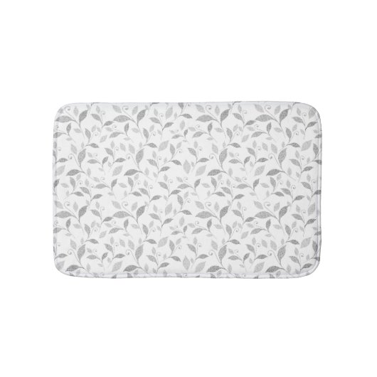 Fijne getextureerde grijze karal Bath Mat (Voorkant)