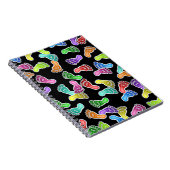 Fijne glimlach op de achtergrond notitieboek (Rechterzijde)