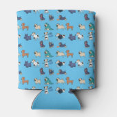 Fijne, grappige honden blikjeskoeler (Achterkant)