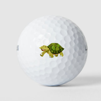 Fijne groene schildpad golfballen