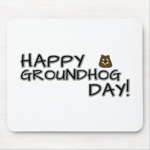 Fijne Groundhog Dag! Muismat
