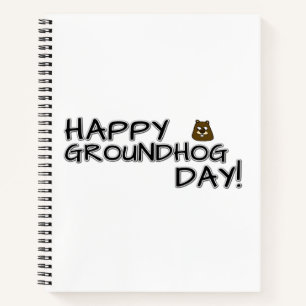 Fijne Groundhog Dag! Notitieboek