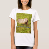Fijne Groundhog Day!-t-shirt T-shirt (Voorkant)