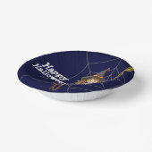 Fijne Halloween feestje schattig meisje kinder Papieren Kommen (Gebogen)