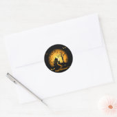 Fijne Halloween! Haunted House Stickers (Envelop)