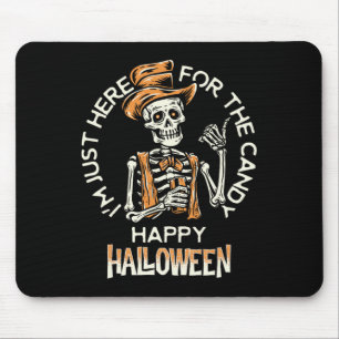 Fijne Halloween! Ik ben hier voor het Snoep Grappi Muismat