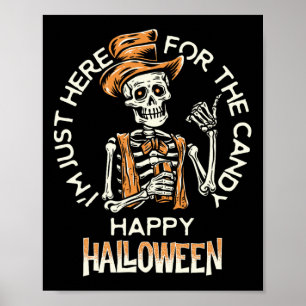 Fijne Halloween! Ik ben hier voor het Snoep Grappi Poster
