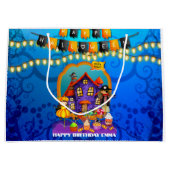 Fijne Halloween kostuum kinder feestviering Groot Cadeauzakje (Voorkant)