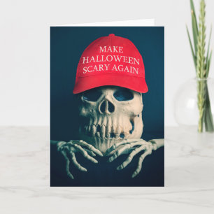 Fijne Halloween Maak Halloween weer eng Hoed Feestdagen Kaart