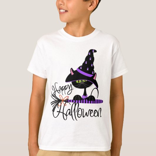 Fijne Halloween Shirt voor kinderen! (Voorkant)