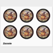 Fijne Halloween Sticker (Vel)