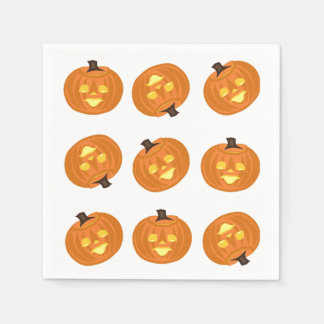 Fijne Halloween-thema servetten
