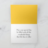 Fijne Halloween verjaardag! Kaart (Binnen)