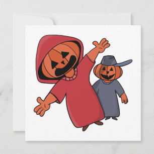 Fijne Halloween voor je vrienden Kaart