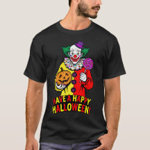 Fijne Halloween vriendelijk clown ontwerp