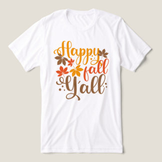 Fijne Herfst voor Y'all Tri-Blend Shirt