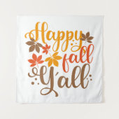 Fijne Herfst voor Y'all Wandkleed (Voorkant)