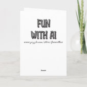 Fijne Herfst Y'all | Autumn Blessings AI Art Kaart (Achterkant)