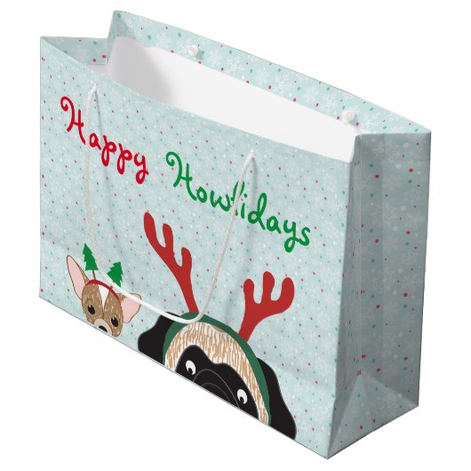 Fijne howlidays cadeautas (Voorkant Gekanteld)