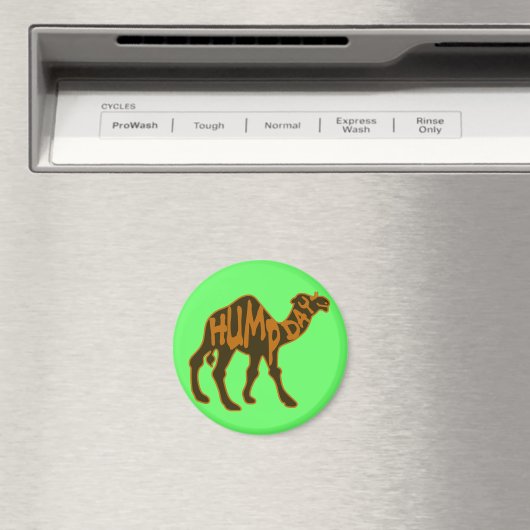 Fijne Hump Dag met Camel Magneet (Insitu (Vaatwasser))