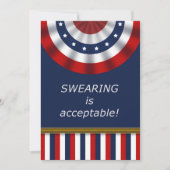 Fijne Inauguratiedag! Patriottisch (Voorkant)