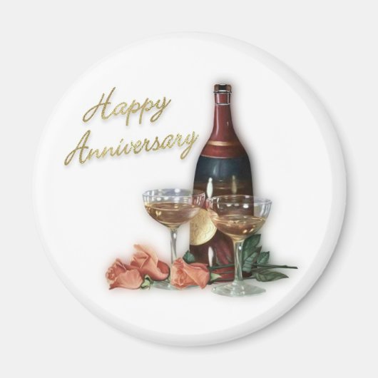 Fijne Jubileum viering Magneet (Voorkant)