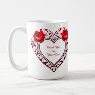 Fijne Kant Hart Kaart Koffiemok