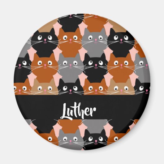 Fijne katten magneet (Voorkant)